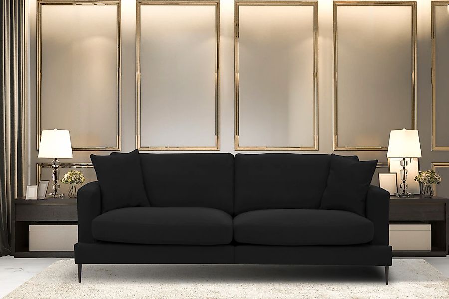 Home affaire 3-Sitzer "Cozy elegantes Designsofa, Maße B/T/H: 211/97/80 cm" günstig online kaufen