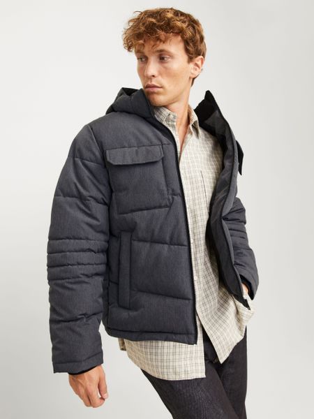 Jack & Jones Steppjacke "JJBUILD PUFFER JACKET" mit Kapuze günstig online kaufen