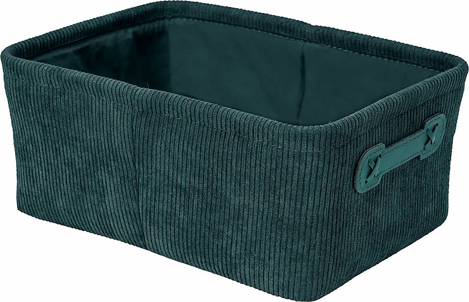 WENKO Badorganizer "Anela" mit Griffen aus Kunstleder günstig online kaufen