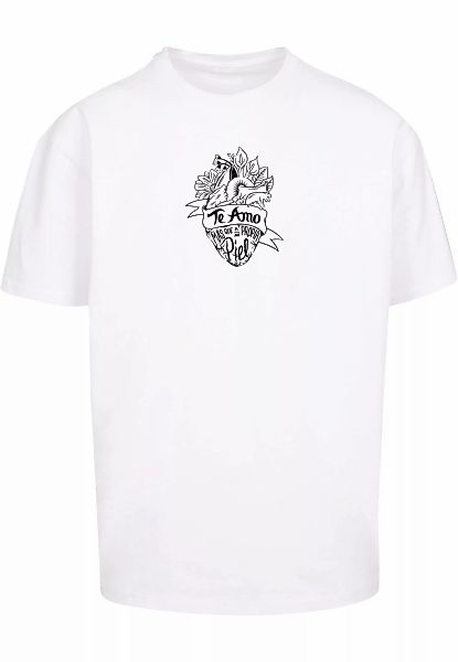 Merchcode T-Shirt "Merchcode Herren Frida Kahlo - Te amo outline Heavy Over günstig online kaufen
