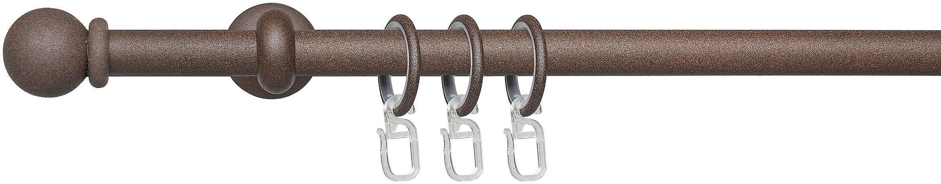 Liedeco Gardinenstange Esp Kugel, Ø 16 günstig online kaufen