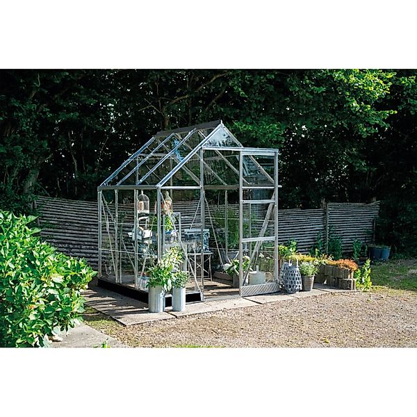 Halls Gewächshaus Icon 6 Alu 3,7 m² günstig online kaufen