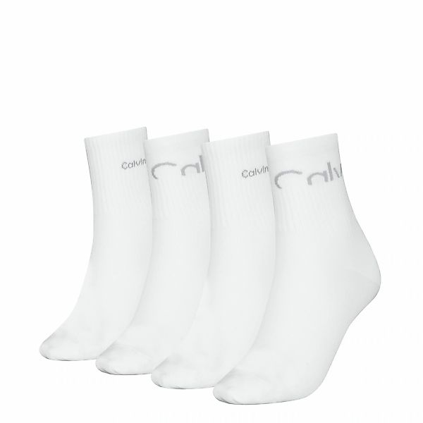 Calvin Klein Jeans Socken "CKJ WOMEN SHORT SOCK 4P CUT LOGO ECOM", (4er Pac günstig online kaufen