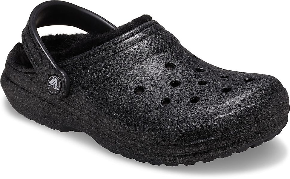 Crocs Clog "Classic Fuzz Lined Glitter" mit Lüftungsöffnungen günstig online kaufen