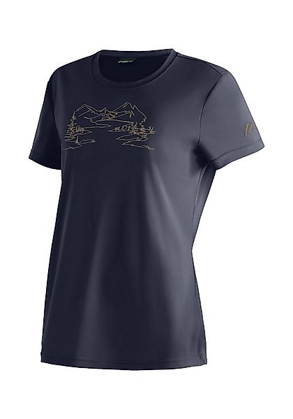 Maier Sports T-Shirt Wilma Print Damen Funktionsshirt, Freizeitshirt mit Au günstig online kaufen