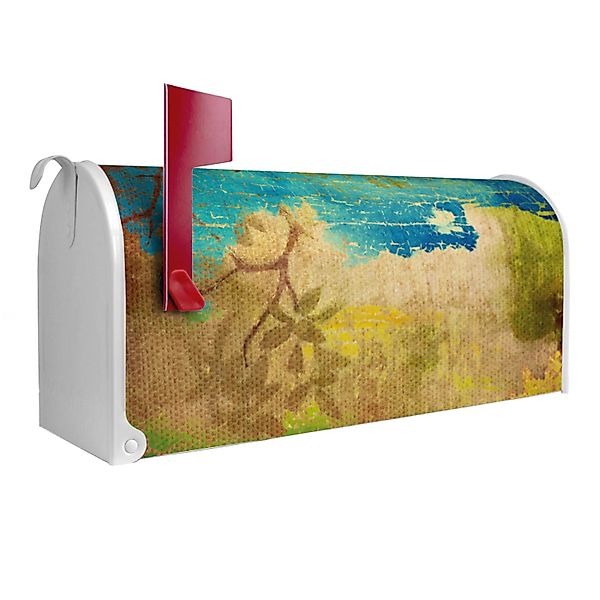 Banjado Amerikanischer Briefkasten Weiß 48x22x16cm US Mailbox Letterbox Pos günstig online kaufen