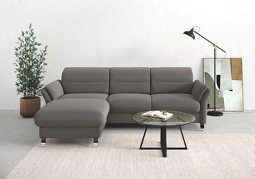 sit&more Ecksofa Grenoble L-Form mit Federkern, günstig online kaufen