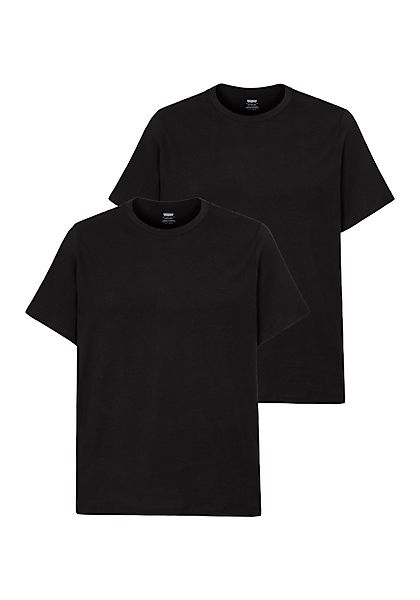 Levis Plus Rundhalsshirt "BIG 2 PACK TEE", (Packung, 2er-Pack), unifarben günstig online kaufen