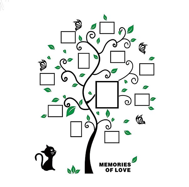 zggzerg 3D Wandpaneel Zggzerg 3D Wandaufkleber Baum Wandtattoo DIY Wandaufk günstig online kaufen