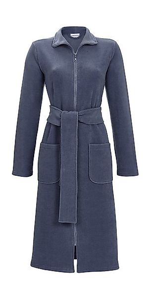 Ringella Damenbademantel mit Reißverschluß und Bindegürtel, Bindegürtel, Re günstig online kaufen