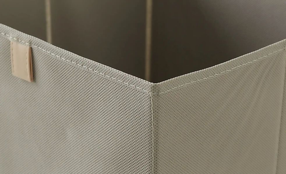 Aufbewahrungsbox faltbar   ¦ grau ¦ Polyester,Pappe ¦ Maße (cm): B: 32 H: 3 günstig online kaufen