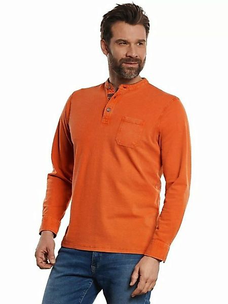 Engbers Langarmshirt Henley Shirt günstig online kaufen
