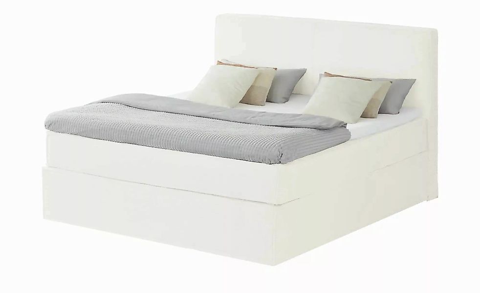 Boxi Boxspringbett mit trendigem Keder Boxi ¦ creme ¦ Maße (cm): B: 180 H: günstig online kaufen
