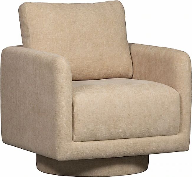 WOOOD Drehsessel »Oscar«, mit weichem Chenille-Bezug, Breite 78 cm günstig online kaufen