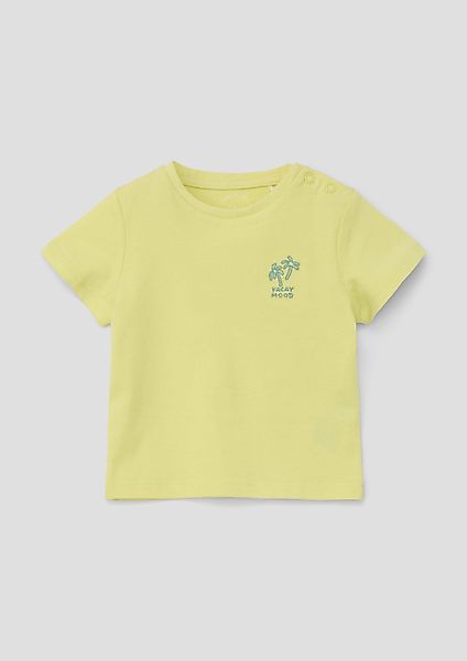 s.Oliver Kurzarmshirt T-Shirt aus Baumwolle mit günstig online kaufen