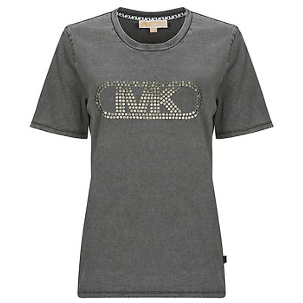 MICHAEL Michael Kors  T-Shirt CROP GWSH EMPIRE STUD TEE günstig online kaufen