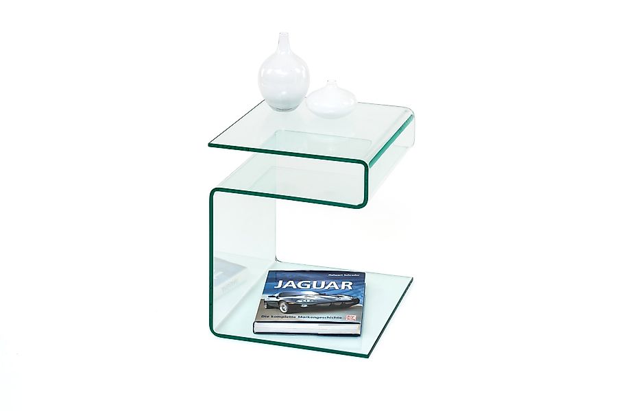 Concept GmbH Beistelltisch in Klarglas, Glas günstig online kaufen