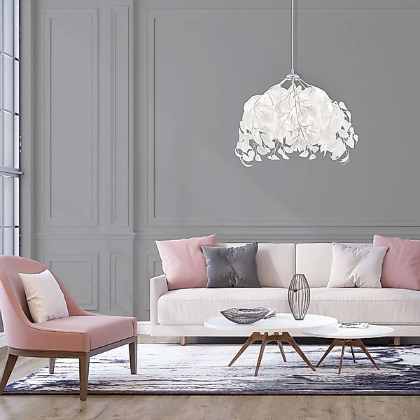 Reality Leuchten Kronleuchter Leavy, ohne Leuchtmittel, warmweiß - kaltweiß günstig online kaufen