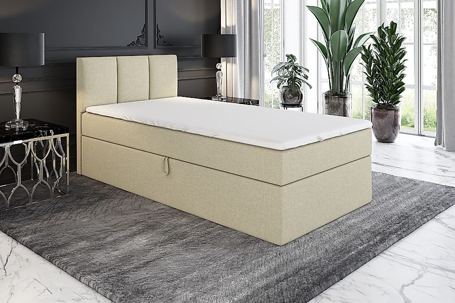 A&J MöbelLand GmbH Boxspringbett Einzelbett NASI günstig online kaufen