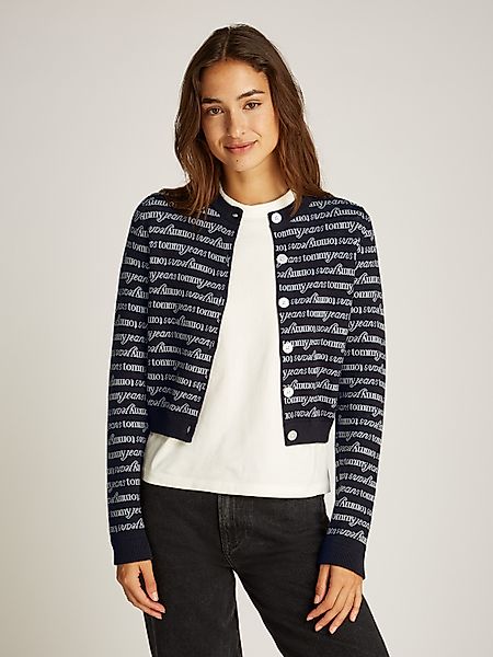 Tommy Jeans Strickjacke TJW CRP SCRIPT günstig online kaufen