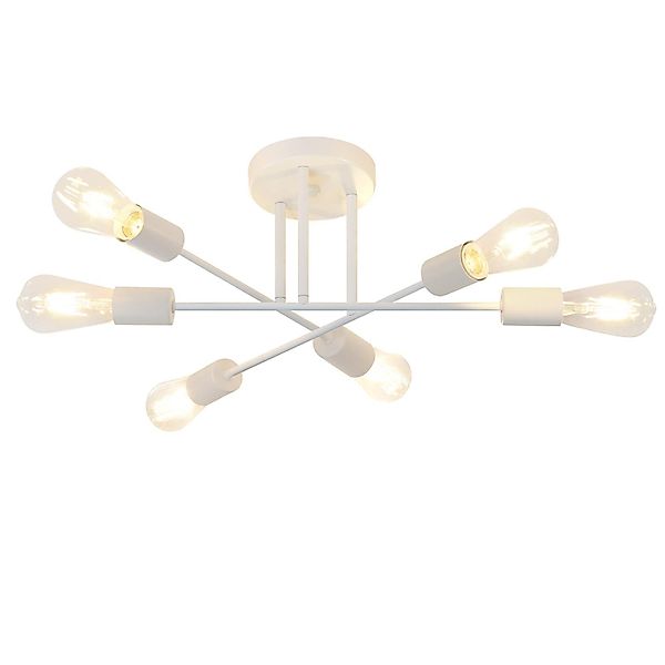 ZMH Deckenleuchte Deckenlampe Vintage Wohnzimmer E27, günstig online kaufen