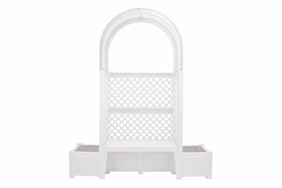 KHW Gartenbank "Amsterdam" mit Rosenbogen, Spalier und zwei Pflanzkästen, w günstig online kaufen