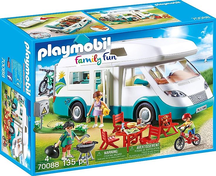 Playmobil® Familien-Wohnmobil, Family Fun Konstruktions-Spielset, (135 günstig online kaufen