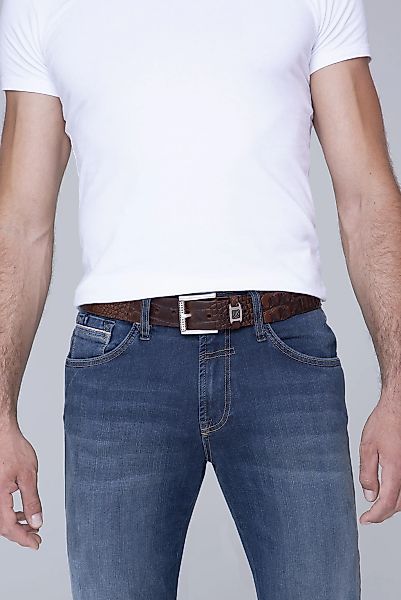 CAMP DAVID Ledergürtel, mit verstellbarer Weite günstig online kaufen