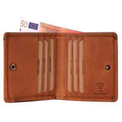 Benthill Geldbörse Klein Echt Leder Wiener günstig online kaufen