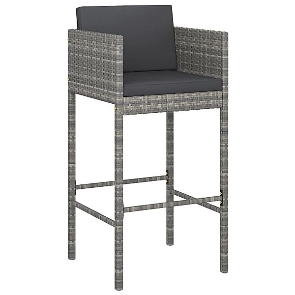 vidaXL Gartenlounge-Set 7-tlg. Gartenbar-Set mit Kissen günstig online kaufen