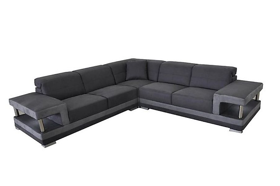 JVmoebel Sofa Leder Eck Sofa Couch Polster Wohnlandschaft Luxus Garnitur Ec günstig online kaufen
