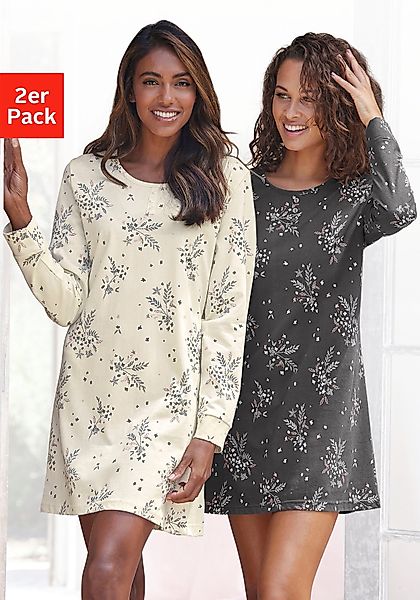 Vivance Dreams Nachthemd (2er-Pack) mit feinen günstig online kaufen