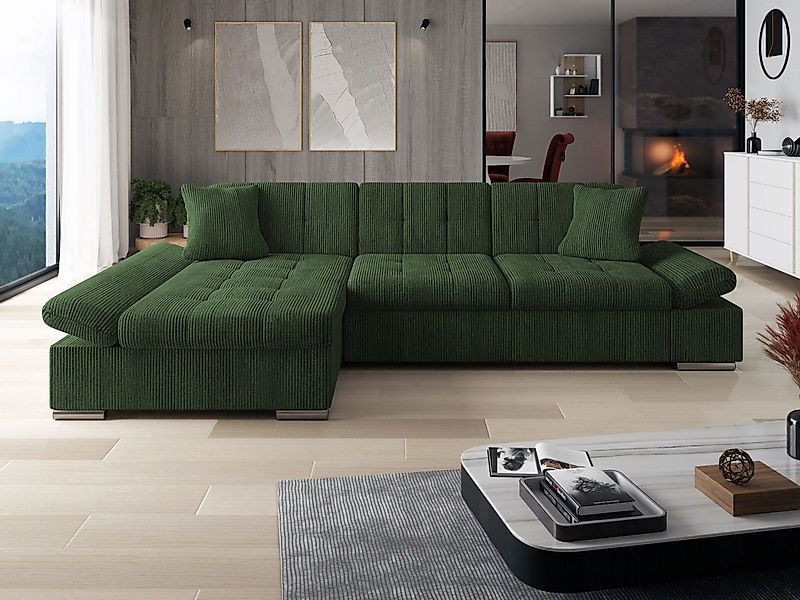 MIRJAN24 Ecksofa Malwi Cord, mit Schlaffunktion günstig online kaufen
