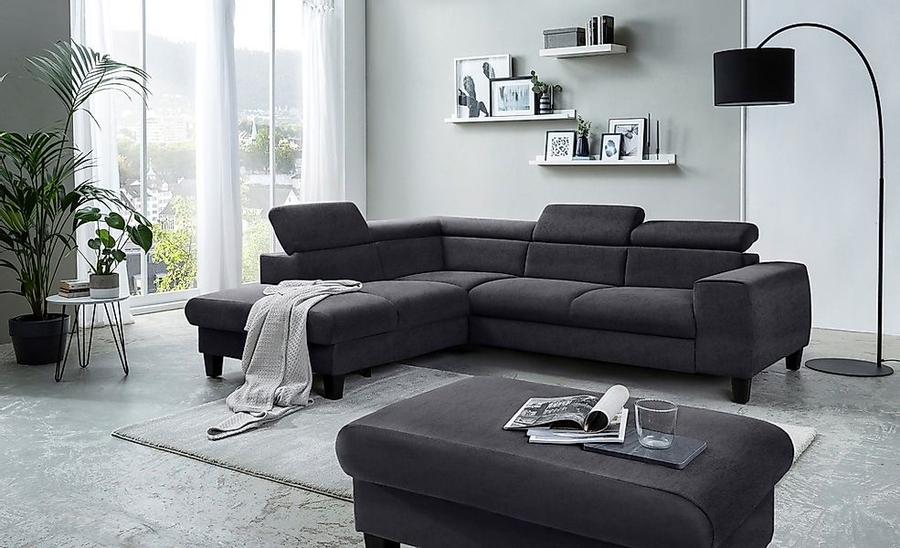 COTTA Polstergarnitur "Morven L-Form", (Set), Set bestehend aus: Ecksofa mi günstig online kaufen