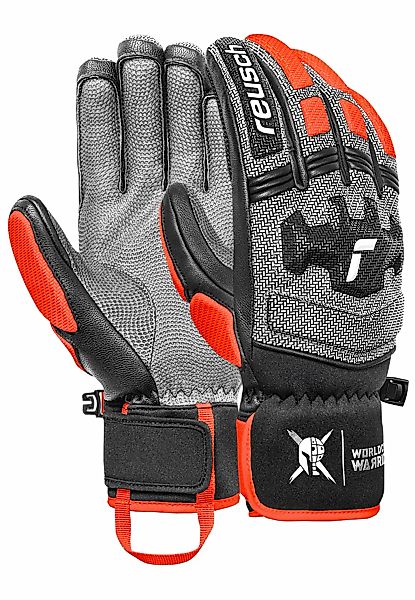 Reusch Skihandschuhe "Worldcup Warrior DH" mit winddichter und atmungsaktiv günstig online kaufen