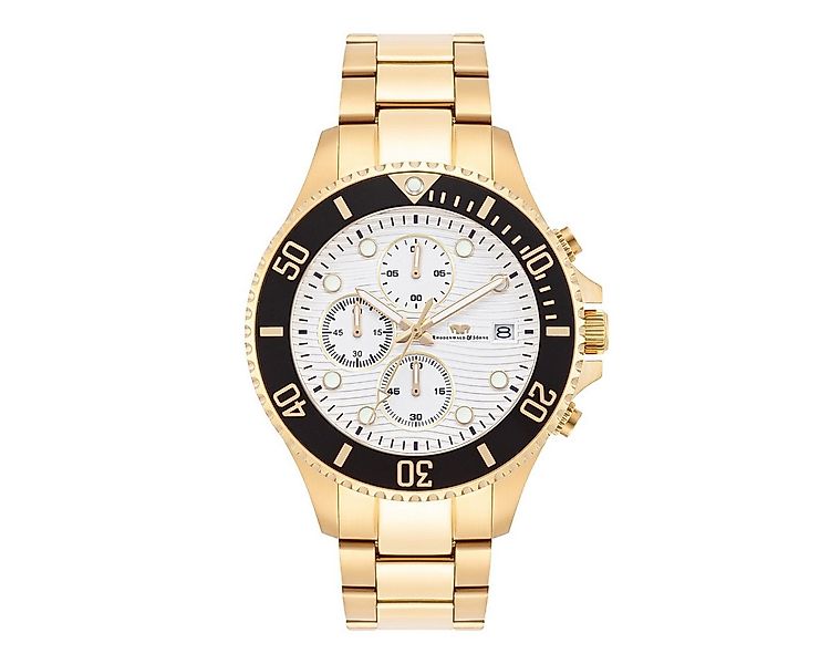 Rhodenwald & Söhne Chronograph Nightstorm gelbgold Nightstorm, Armband aus günstig online kaufen