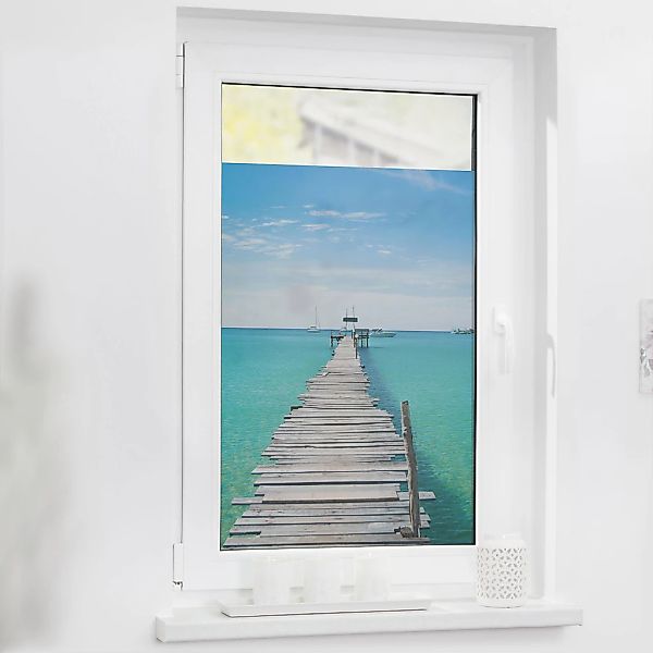 LICHTBLICK ORIGINAL Fensterfolie »El Mar«, 1 St., blickdicht, strukturiertK günstig online kaufen