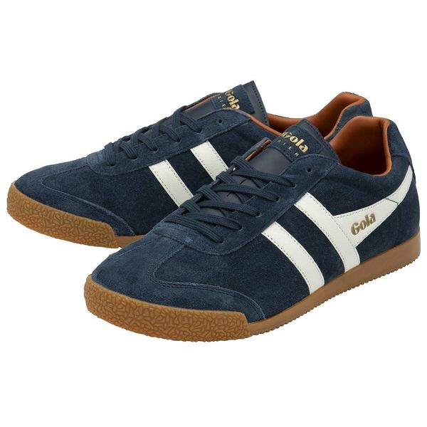 Gola Harrier Suede-Leder 2024 navyblau/offweiss/orange Herren günstig online kaufen