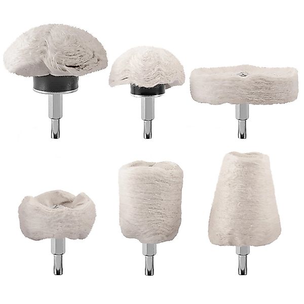 STAHLWERK Schleifscheibe 6er Set Universal-Polierköpfe PS-6 günstig online kaufen