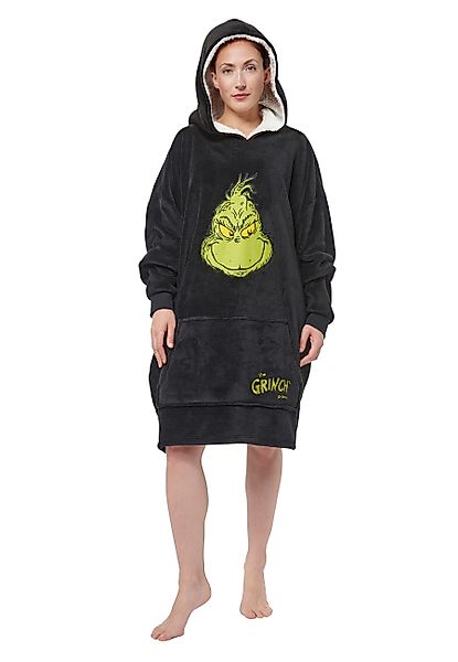 United Labels® Kapuzenpullover Grinch Oversize Cozy günstig online kaufen