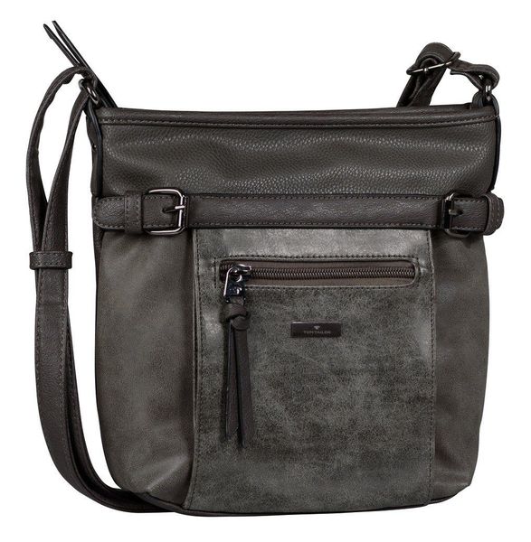 TOM TAILOR Umhängetasche "JUNA" mit Details in Metallic Optik günstig online kaufen