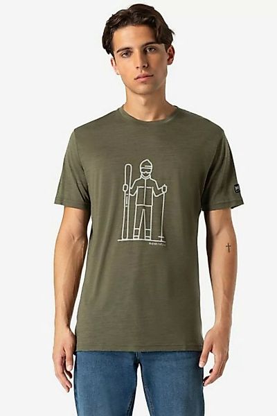 SUPER.NATURAL T-Shirt Merino T-Shirt M SKIEUR TEE funktioneller Merino-Mate günstig online kaufen