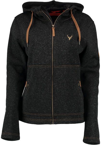 Tom Collins Strickfleecejacke Adisur Damen Kapuzenjacke günstig online kaufen