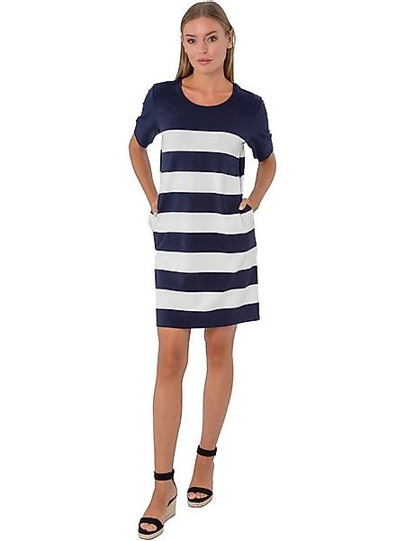Estefania for woman Sommerkleid 195-5201, in Ringeloptik mit 3/4 Arm günstig online kaufen