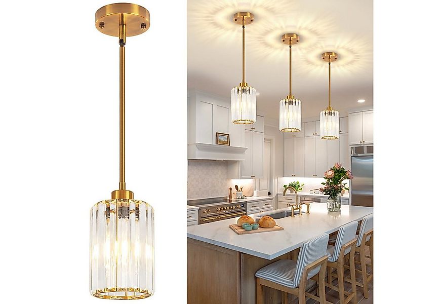 MUPOO LED-Hängeleuchte Dimmbar LED Pendelleuchte für Kücheninsel, Modern Hä günstig online kaufen