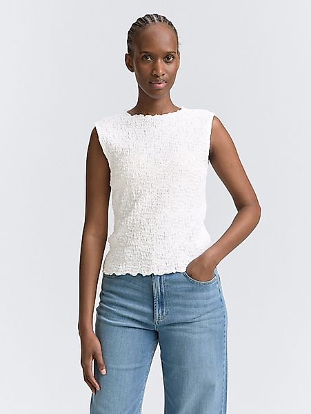TOM TAILOR Denim Trägertop Crinkle Top günstig online kaufen