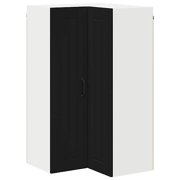 vidaXL Küchenschrank mit Regal Schwarz 57 x 57 x 100 cm Holzwerkstoff 88516 günstig online kaufen