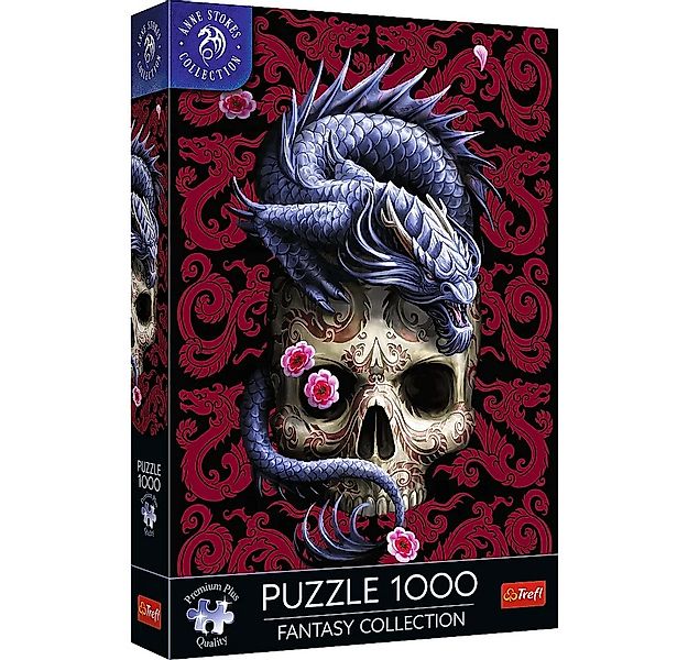 Trefl Puzzle Anne Stokes, Orientalischer Drache, 1000 Teile Puzzle, 1000 Pu günstig online kaufen