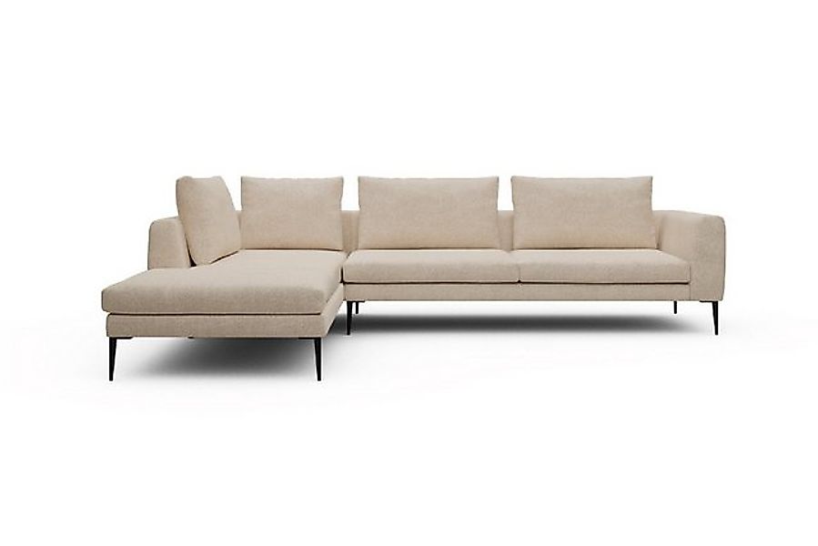 moebelfaktor Ecksofa Paul Relax-Ecke rechts mit 3-Sitzer, Skandinavisches D günstig online kaufen