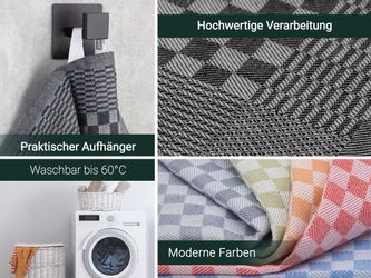 ZOLLNER Geschirrtuch, (Spar-Set, 10-tlg), 46 x günstig online kaufen